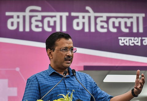 Delhi CM and AAP supremo Arvind Kejriwal is confident of his party's chances in Gujarat. (Photo | PTI)