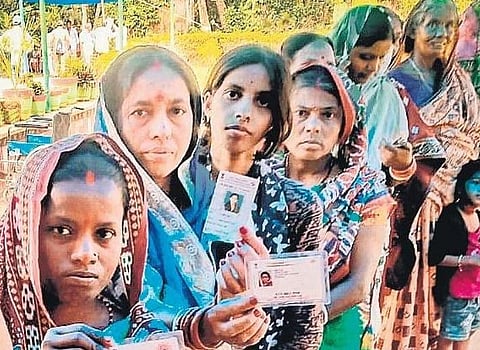 64% polling in Dhamnagar, middling turnout keeps everyone guessing