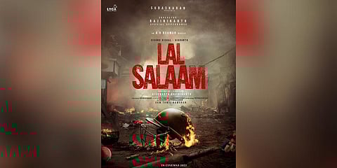 Poster of Aishwarya Rajnikanth's 'Lal Salaam'.(Photo | Twitter)
