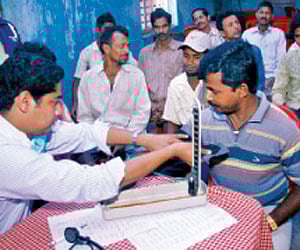 Medical camp. Image used for representational purpose