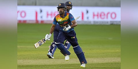 Sri Lanka's Danushka Gunathilaka, front.(Photo | AP)