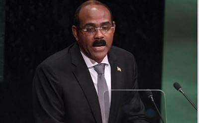 Antigua and Barbuda's Prime Minister Gaston Browne