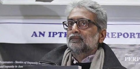 Indian human rights activist Gautam Navlakha. (Photo | PTI)