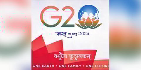 Lotus part of G20 logo, Modi hardsells concept