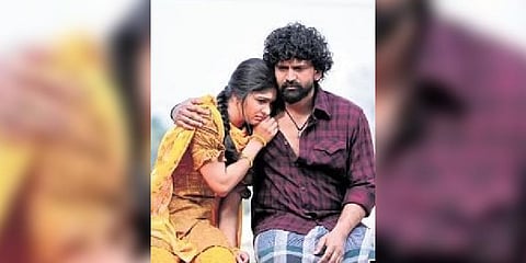 Actors Aditi Prabhudeva and Dhananjay in 'Once Upon a Time in Jamaligudda'