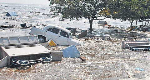 The 2004 tsunami claimed more than 8,000 lives in Tamil Nadu. (Photo | EPS)