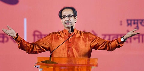 Thackeray-led Shiv Sena chief Uddhav Thackeray. (Photo | PTI)