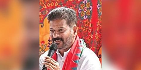 TPCC chief A Revanth Reddy.