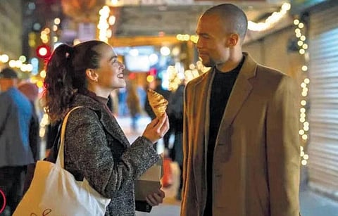 A still from the English romance film, ' Something from Tiffany’s'.