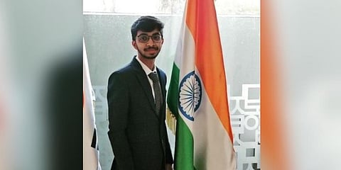 Indian student and award-winning environmentalist Indian student and award-winning environmentalist, Vivek Gurav. (Vivek Gurav Twitter)