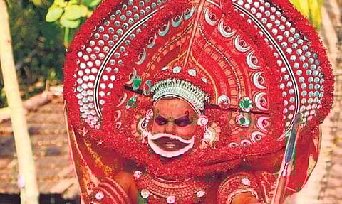 A theyyam performance. Image used for representational purpose only.