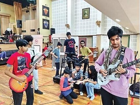 Lights, camera, music