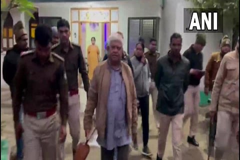 : Congress leader and former Madhya Pradesh minister Raja Pateria was arrested on Tuesday morning for his controversial remarks. (Photo | ANI)