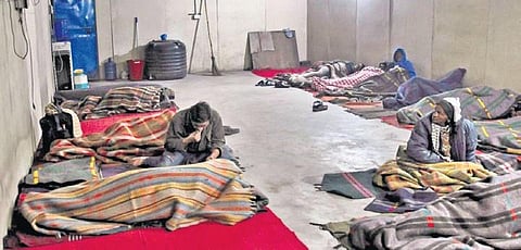 Delhi govt unveils ‘winter action plan’ for homeless