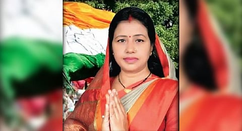 Jharkhand Congress MLA Mamta Devi (Photo | Jharkhand Congress Youth @ Facebook)
