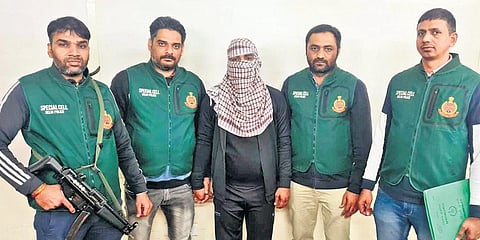Special Cell of Delhi Police with Tillu Tajpuriya’s gang