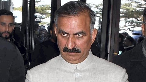 Himachal Pradesh Chief Minister Sukhvinder Singh Sukhu.