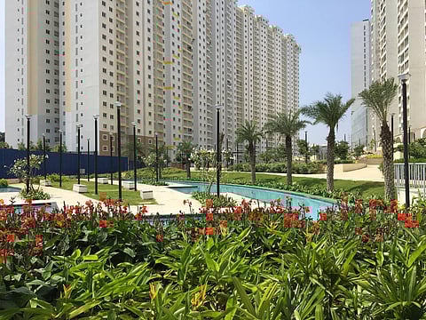 The Mantri Serenity project on Kanakapura Road in Bengaluru.