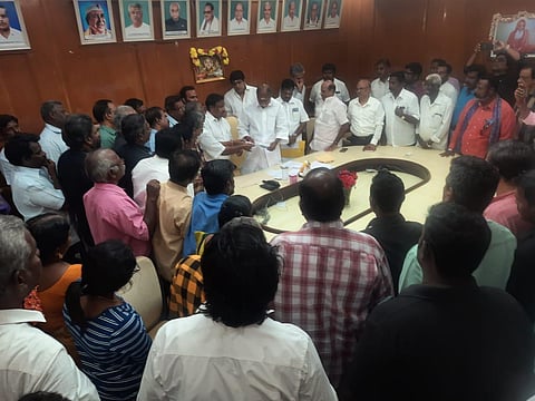 MLA G Nehru urges Puducherry CM to push for UT's statehood