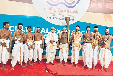 Group of Tamil artists who performed at the festival.