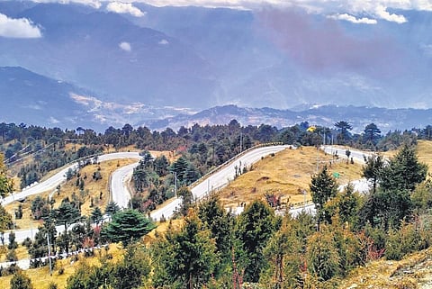 A view of Tawang sector of the LAC in Arunachal Pradesh | Express