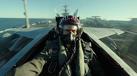 A still from the 2022 American action drama film  'Top Gun: Maverick' starring Tom Cruise. (Photo | IMDb)