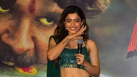 Rashmika thanks music director DSP for 'Saami Saami' song as 'Pushpa' turns one