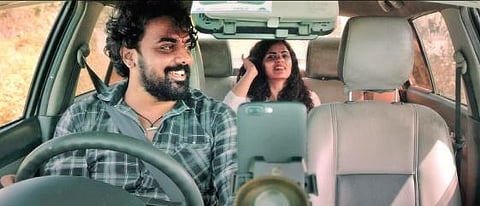 Stills from the film 'Hosa Dinachari'