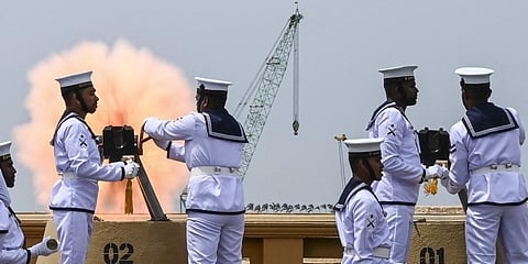 Image of Sri Lankan Navy personnel used for representational purpose. (File Photo | AFP)