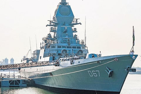 INS Vikrant. (File Photo)