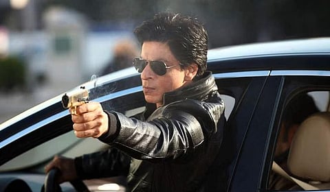 Shah Rukh Khan in the movie 'Pathan'