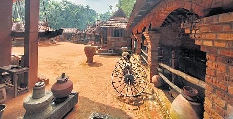 The relics from a kingdom of yore