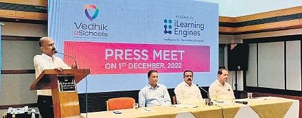 The full-fledged Vedhik eSchools learning platform will be launched on December 7; a key feature is the multiple-teacher experience.
