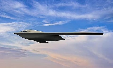 B-21 stealth bomber (Photo | Mike Sington @ Twitter)