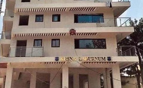 Deputy Commissioner of Bengaluru, Urban has attached 11 properties in the posh Krsna Laburnum in Dollars Colony to auction them and pay interest money due to home buyers by the builder. (Photo | EPS)