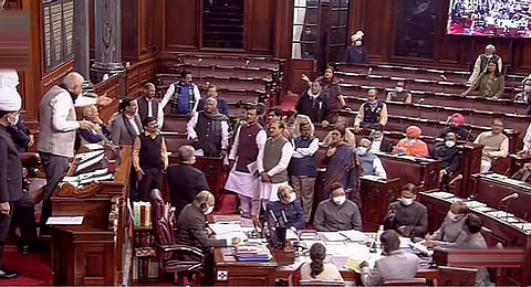 Entire Opposition boycotts RS proceedings for day over no discussion on China border issue