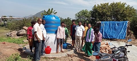 Krishnagiri tribal village gets water connection