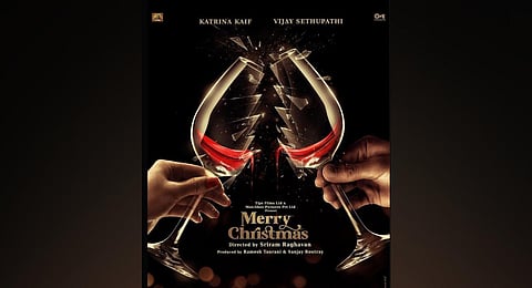 First look poster of 'Merry Christmas' (Photo | Instagram)