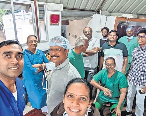 Specialist doctors come to the tribal panchayat in Kodakarai several times a year to host medical camps | Express