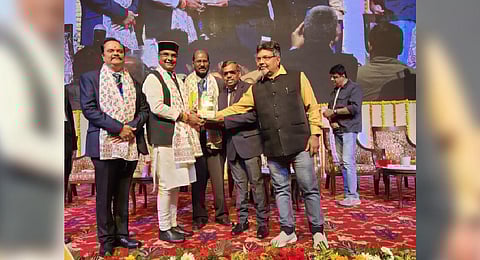 Navratna PSE NMDC won seven awards at the PRSI National Awards 2022 in Bhopal