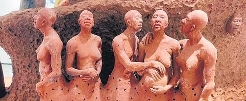  Sculptor Chithra’s works