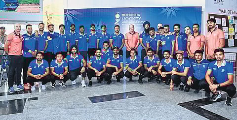 India team reached Bhubaneswar, Odisha on Tuesday. They will take on Spain in their first match on January 13 | Hockey India