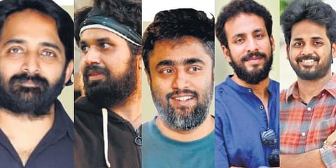 From left, Sai Kiran, Vimal Krishna, Shree Karthik, Vivek Athreya, Sashi Kiran Tikka