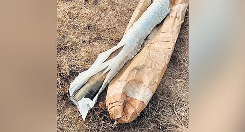 The accused were arrrested with the RPG near Firozpur on Tuesday | Express