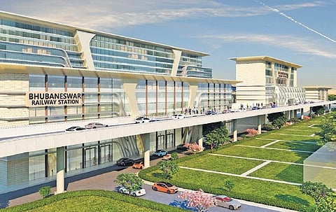 Blueprint of new Bhubaneswar railway station