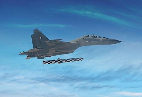 The BrahMos missile. (File Photo | IAF)