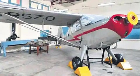 Indigenously built ‘Kanpur 1’ aircraft which was handed over to the heritage centre. (File Photo)