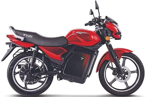 Comfy ride: Pure EV unveils electric motorcycle ecoDryft 