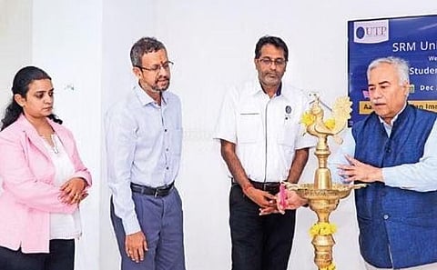 SRM AP hosts ‘Aadigyan’, welcomes international students