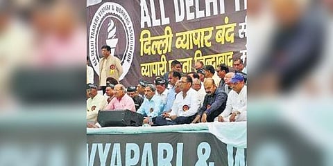 Traders’ body pledges support to BJP for MCD elections